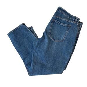 Old Navy Boyfriend Mid-Rise Blue Jeans - Size 14